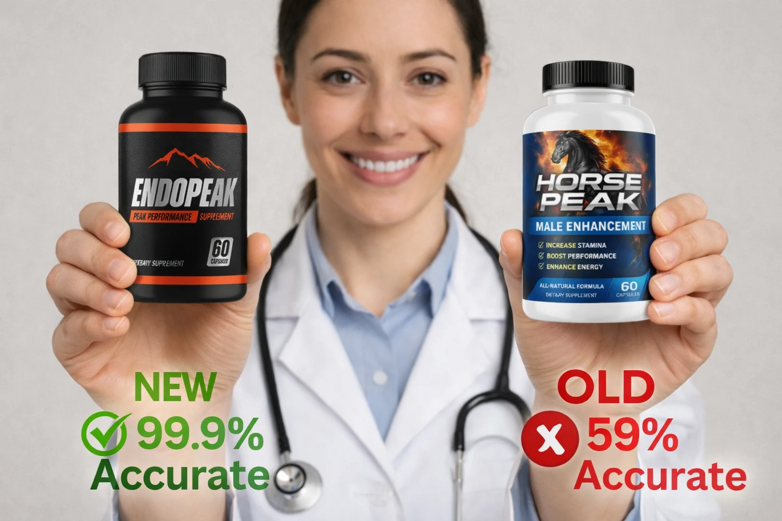 Horse Peak Male Vitality Supplement Bottle